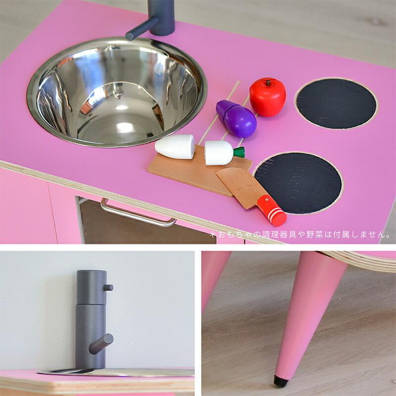 ままごと キッチン 木製 調理器具 コンパクト おままごと 木のおもちゃ 女の子 男の子 知育玩具 キッチンセット ごっこ遊び インポート直販ks問屋 通販 Paypayモール