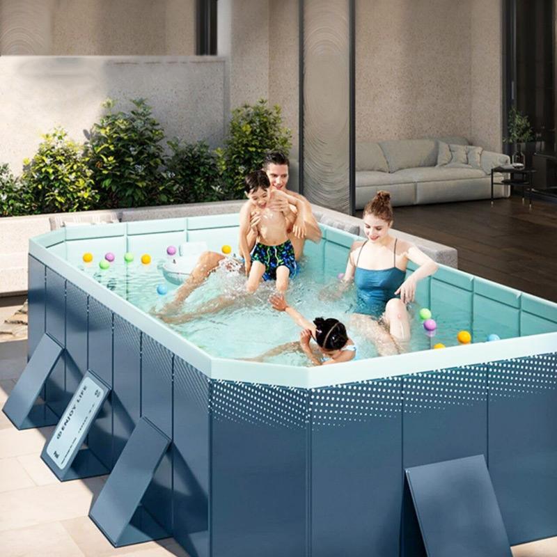 家庭用プール 大型 3m 4m 空気入れ不要 折りたたみ 子供用 大人用