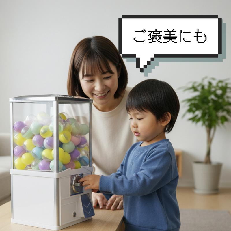 ガチャガチャ 本体 おもちゃ レトロ 空カプセル 50mm 100個