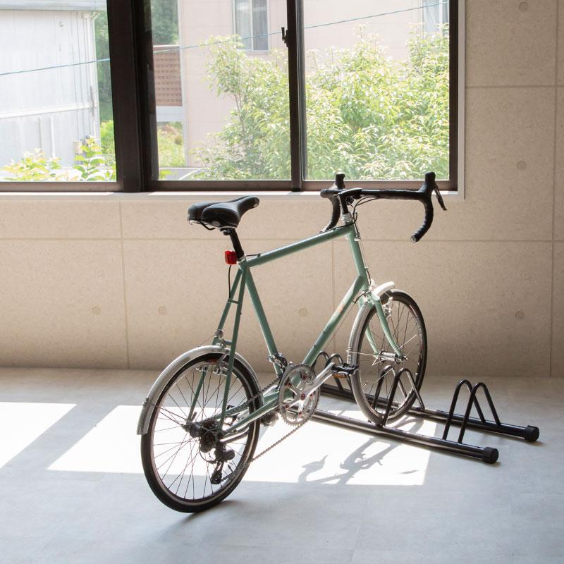 自転車 スタンド 3台 自転車置き場 車輪 止め 転倒防止 サイクル