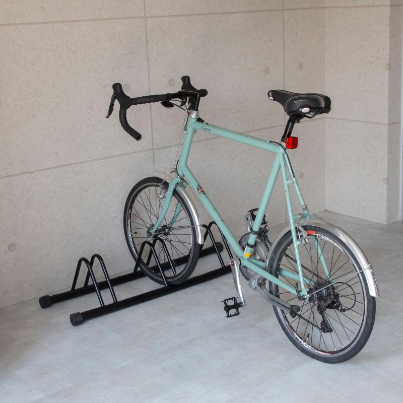 自転車 スタンド 3台 自転車置き場 車輪 止め 転倒防止 サイクル
