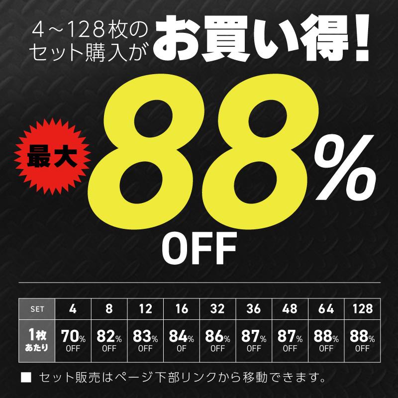 ジョイントマット 大判 厚手 55cm 厚さ12mm 縞鋼板 縞板 本体 1枚