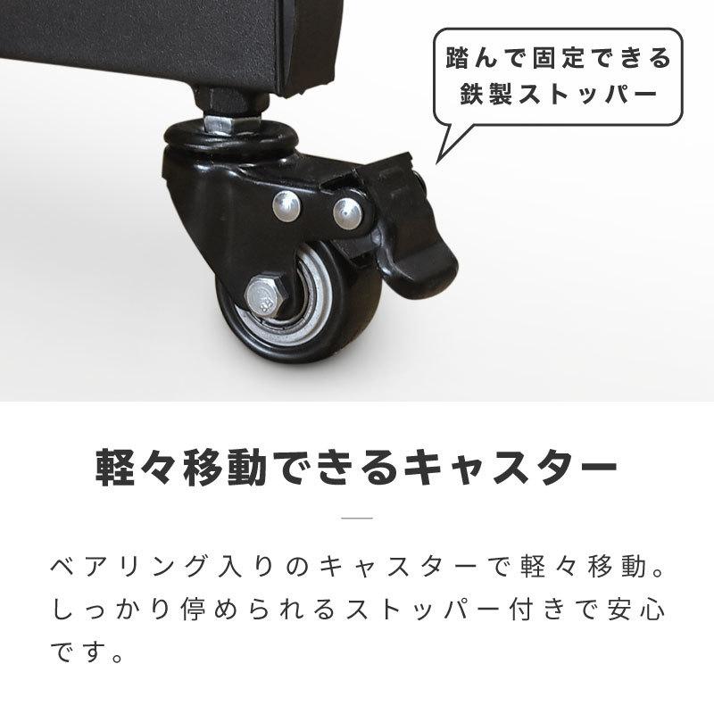 テレビスタンド ハイタイプ キャスター付き 角度調整 32型 70型 50kg