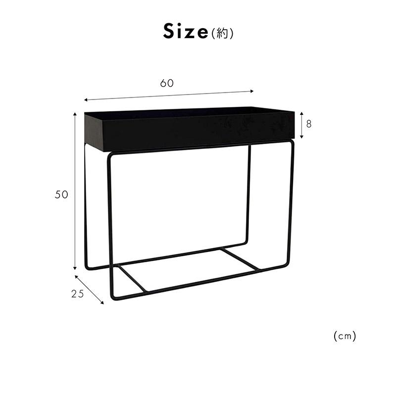 プランタースタンド フラワースタンド 北欧 屋外 室内 おしゃれ 大型 長方形 アイアン シンプル アンティーク ガーデニング  鉄製｜ksplanning｜12