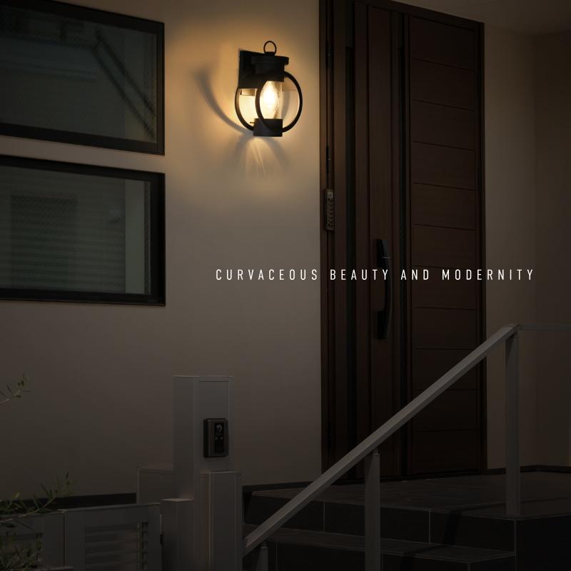 ブラケットライト ポーチライト 人感センサー 屋外 壁掛け照明 玄関