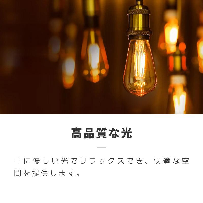 LED電球 e26 4w 100v 50W相当 明るい おしゃれ エジソン電球