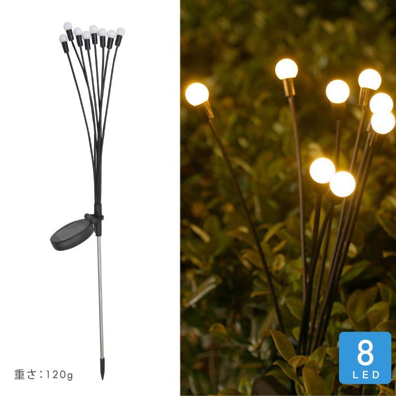 ソーラーライト 屋外 防水 ガーデンライト センサーライト 電球色 暖色