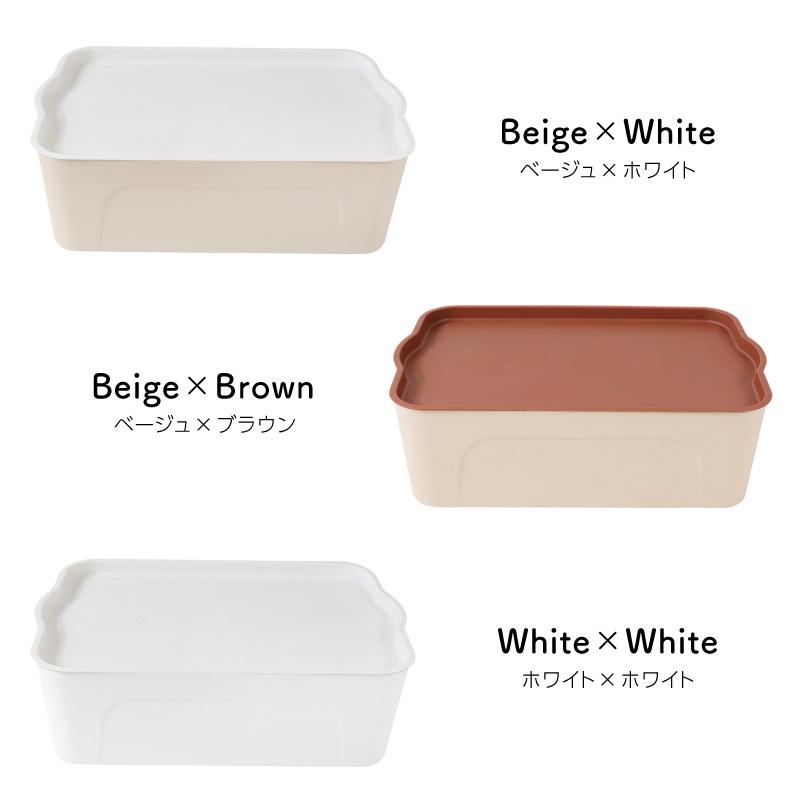 収納ボックス 収納ケース フタ付き 3個 おしゃれ プラスチック M