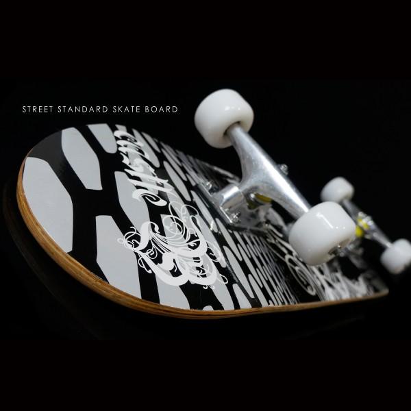 スケートボード コンプリート スケボー ストリート 表 無地 6タイプ