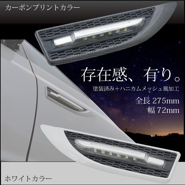 サイドマーカー LED 汎用 12V ウェルカムランプ サイドウインカー 左右 