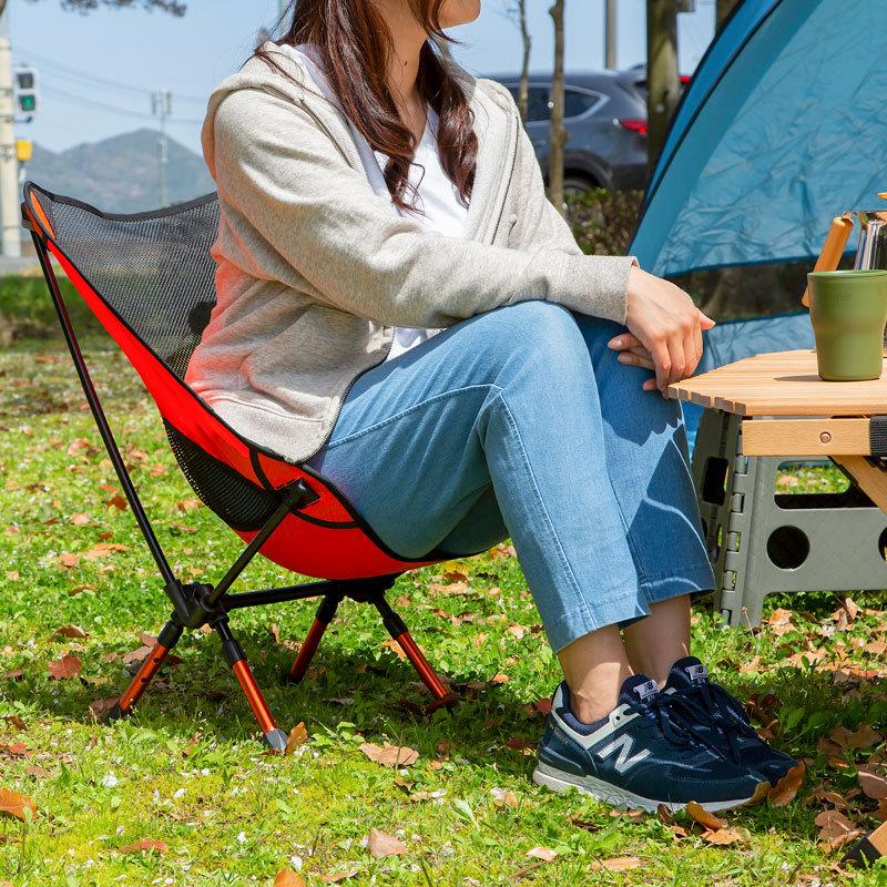 アウトドアチェア 軽量 折りたたみ ハイバック 耐荷重 100kg アルミ 高さ調節 メッシュ 収納袋 軽い 折り畳み 椅子 イス キャンプ用品 30 インポート直販ks問屋 通販 Yahoo ショッピング