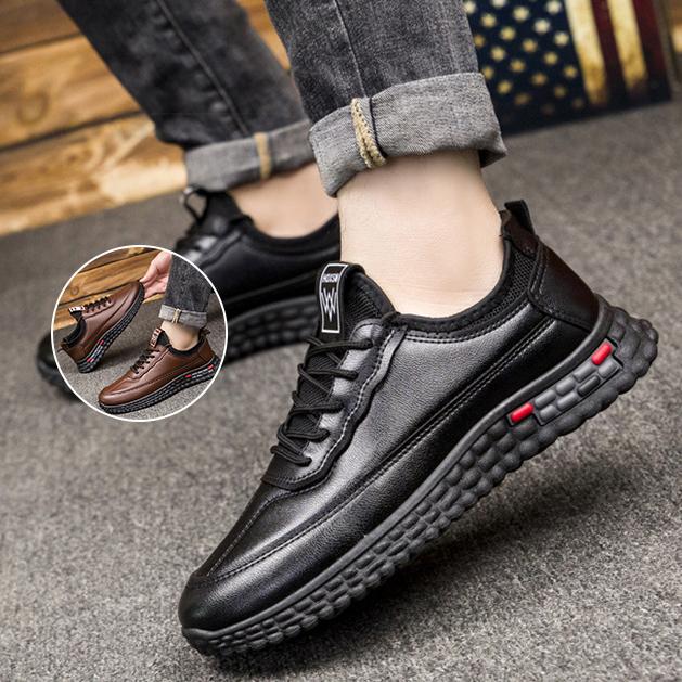 ウォーキングシューズ スニーカー メンズ メンズシューズ 撥水 防滑ソール アウトドア Pu革 軽量 仕事 エナメル 春秋 カジュアル シンプル 快適 おしゃれ Ck586 Ksセントラル 通販 Yahoo ショッピング