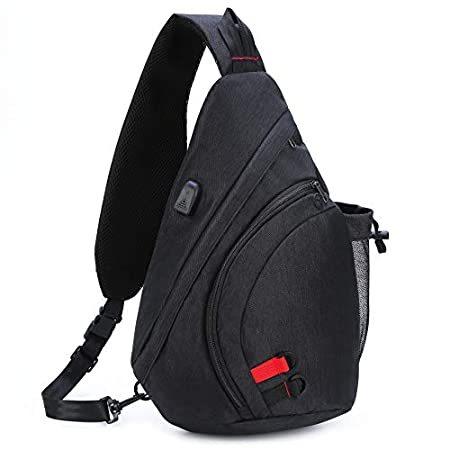 【全商品オープニング価格 特別価格】 AmHoo Sling Bag Travel Sling Backpack Crossbody Shoudler Casual Daypack forUS直輸入 バックパック、ザック