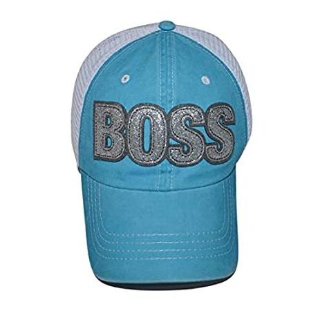 通販でクリスマス Baseball Girls Hat, Trucker Bling Hat, Boss Womens Popfizzy Cap SayingUS直輸入 with その他帽子