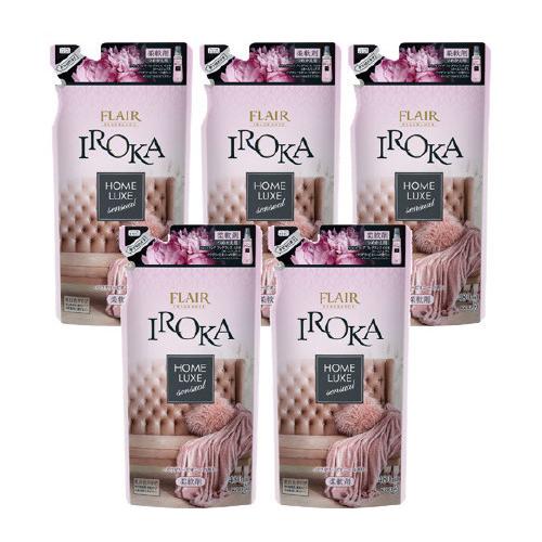 イロカパウダリーピオニーの香り本体570ml✕5本 Amazon | 【まとめ買い】フレアフレグランス 柔軟剤 IROKA