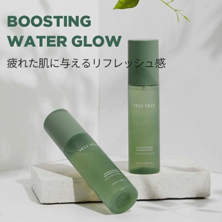 ブリーブリー ダーマグッドミスト100mL VELY 竹水 保湿 韓国コスメ 