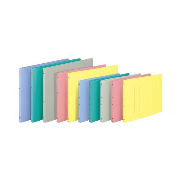 (まとめ) コクヨ フラットファイル(PP) A4ヨコ 150枚収容 背幅20mm 緑 フ-H15G 1セット(10冊) 〔×3セット〕_1