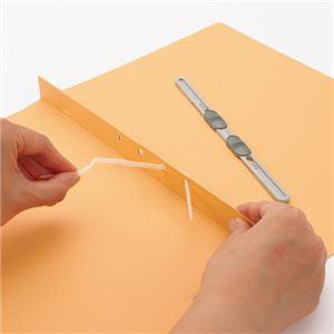 (まとめ) ライオン事務器 フラットファイル(環境) 樹脂押え具 B5タテ 150枚収容 背幅18mm 緑 A-529KB5S 1セット(10冊) 〔×10セット〕_2