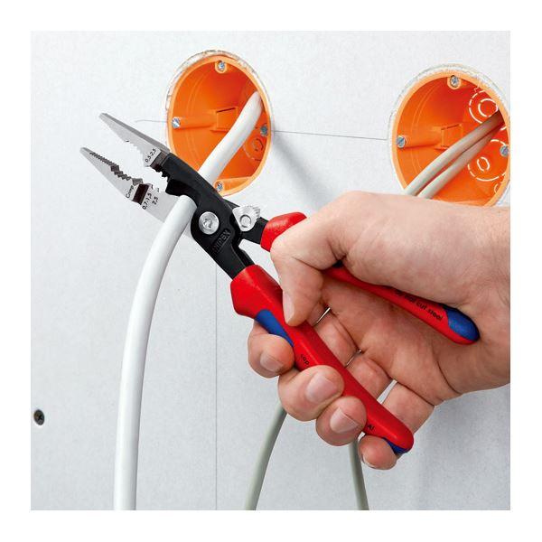 KNIPEX クニペックス 1392-200 エレクトロプライヤー コンフォート スプリング付 SB 工具 ツール DIY 作業工具 道具 プライヤー_2