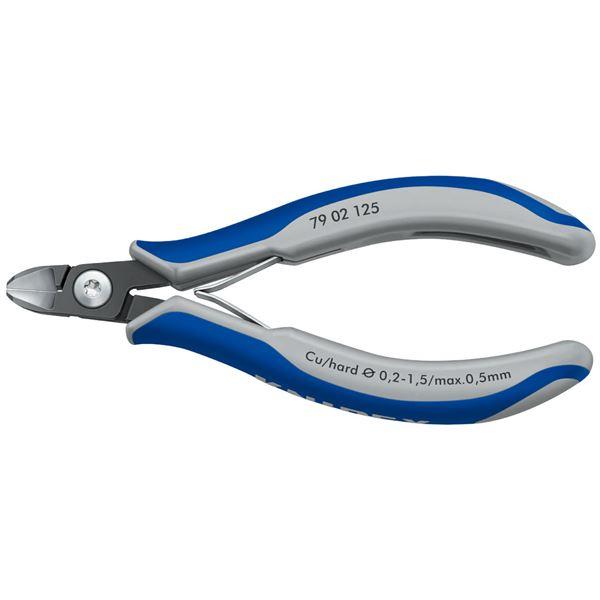 KNIPEX クニペックス 7902-125 エレクトロニクスニッパー SB 工具 ツール DIY 作業工具 道具 ニッパー_1