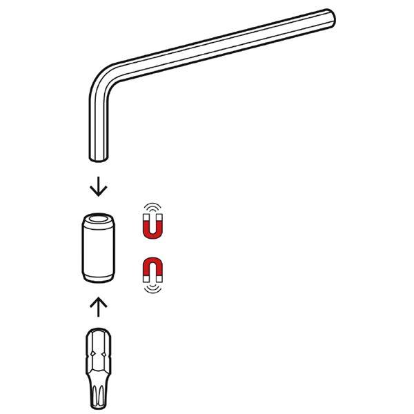 PB SWISS TOOLS 470BLACKCN バイクツール セット 9本組 ブラック 工具 ツール DIY 作業工具 道具