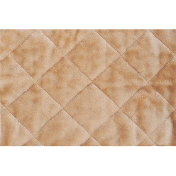 リビングこたつ布団 〔対応サイズ：75cm×105cm〕 220cm×250cm 長方形 高さ3段階調節可 リモコンポケット付き 裏ボア仕様_4