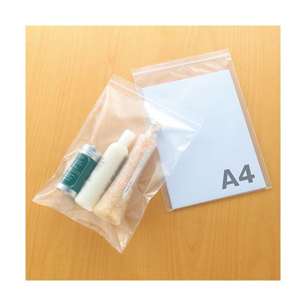（まとめ） ショーエイコーポレーションチャック付ポリ袋 ヨコ85×タテ120×厚み0.08mm D-8TH 1パック（100枚） 〔×30セット〕_1