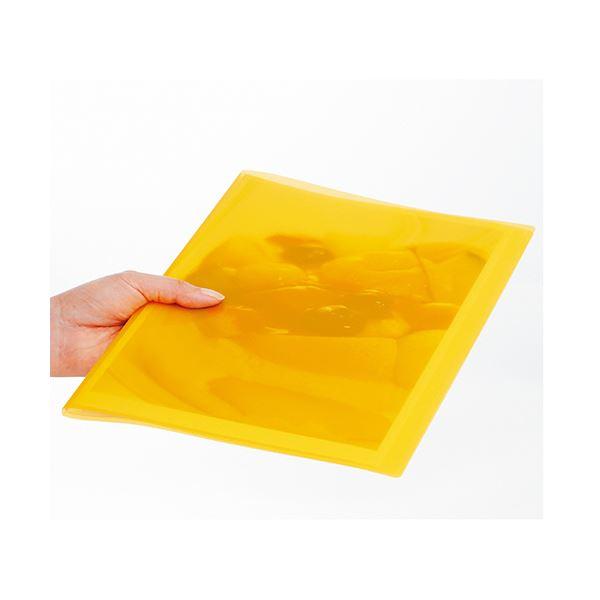 （まとめ）プラス シンプルクリアーファイルA4タテ 40ポケット 背幅20mm パープル FC-240SC 1冊 〔×20セット〕