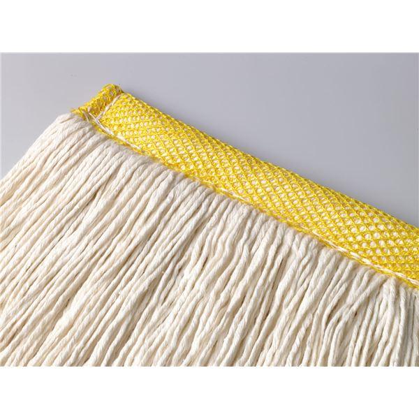 〔まとめ〕 FXハンドル 別売 FXメッシュ 替糸 モップ糸 イエロー 260g (J) 幅：約24cm×10セット 掃除用品 清掃用品 生活用品_1