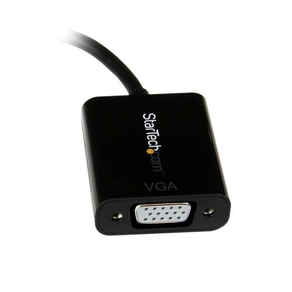 (まとめ) StarTech MiniDisplayPort 1.2-VGA変換アダプタ MDP2VGA2 1個 〔×5セット〕_2