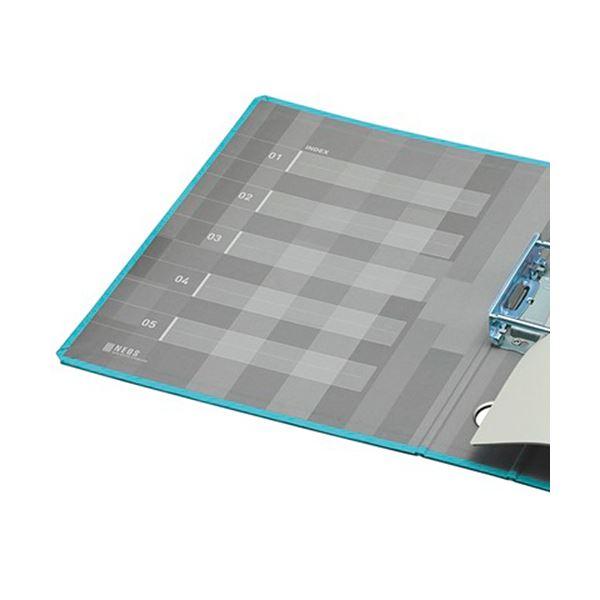(まとめ) コクヨ チューブファイル(NEOS)A4タテ 800枚収容 80mmとじ 背幅95mm ネイビー フ-NE680DB 1冊 〔×10セット〕_3