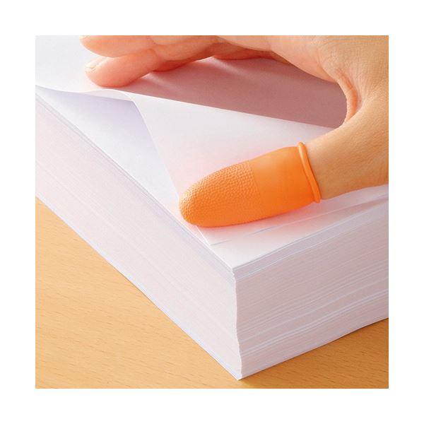 (まとめ) TANOSEE 指サック 中 1パック（10個） 〔×30セット〕_1