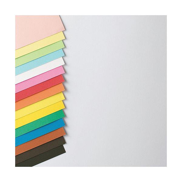 (まとめ) TANOSEE 色画用紙 四つ切 みどり 1パック（10枚） 〔×30セット〕の画像