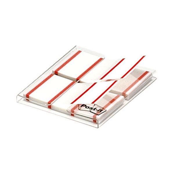 まとめ) 3M ポスト・イット ジョーブインデックス 44×23mm レッド 682