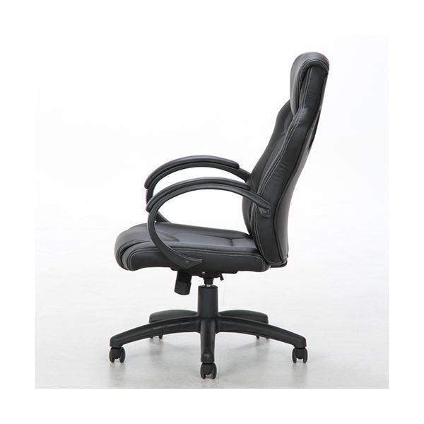 オフィスチェア デスクチェア 約幅63cm ハイバック 合皮 キャスター 肘付き レーシングチェア サーキット 在宅ワーク 組立品_1