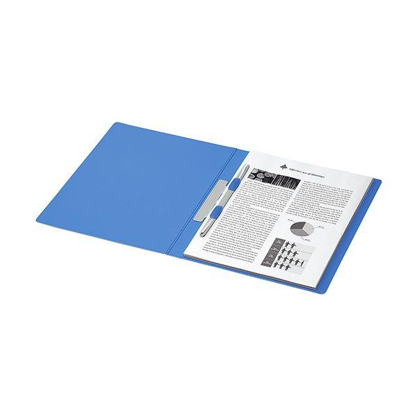 コクヨ レターファイル（タフネス）A4タテ 180枚収容 背幅29mm 青 フ-H520NB 1セット（20冊）の画像
