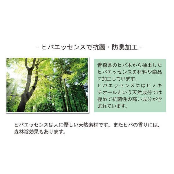 消臭い草 ラグマット/絨毯 〔長方形 リーフ ブラウン 約191×300cm〕 裏：不織布 防滑 抗菌 防臭 湿度調整効果 〔リビング〕