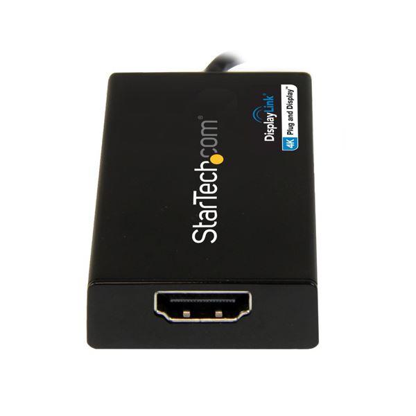 StarTech.com USB3.0接続4K対応HDMI外付けグラフィックアダプタ USB32HD4K 1台_2