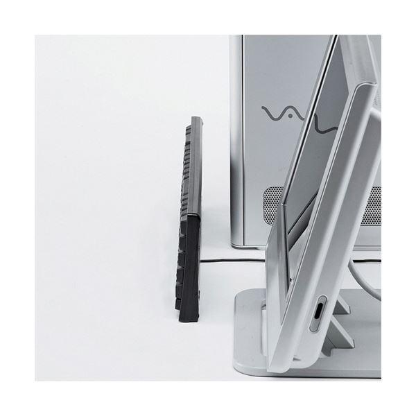（まとめ）サンワサプライ コンパクトキーボード ブラック SKB-KG2BKN2 1台 〔×3セット〕_1