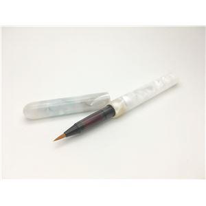 アクリル 筆ペン/文房具 〔ホワイト〕 中太字 日本製 文具 オフィス用品 ステーショナリー_3