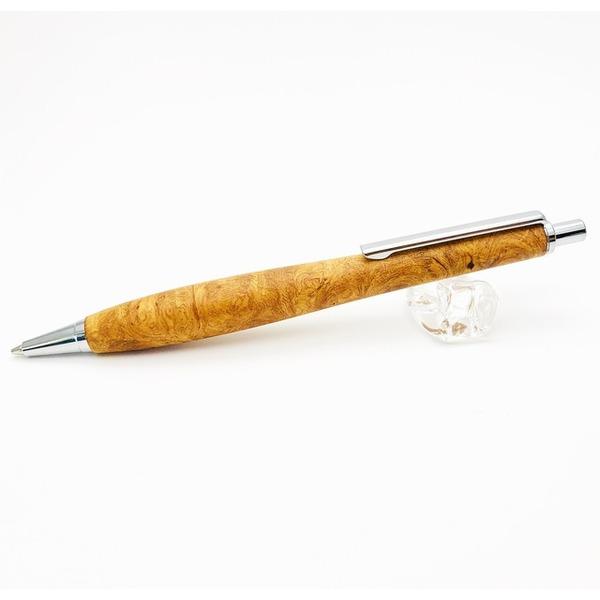 銘木材 シャープペンシル/文房具 〔花梨 かりん〕 日本製 文具 オフィス用品 ステーショナリー_1