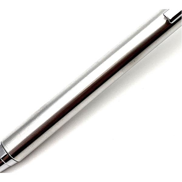 金属 シャープペンシル/文房具 〔アルミ シルバーカラー〕 日本製 文具