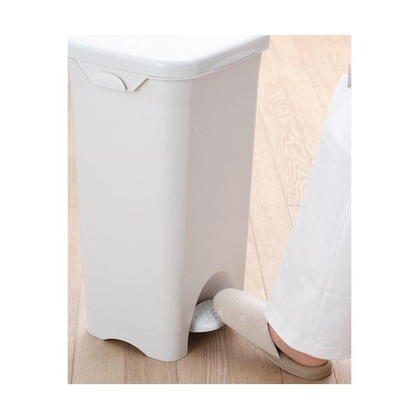 (まとめ) リス HOME＆HOME ペダルペール 28L グレー GPRB037 1台 〔×3セット〕_1