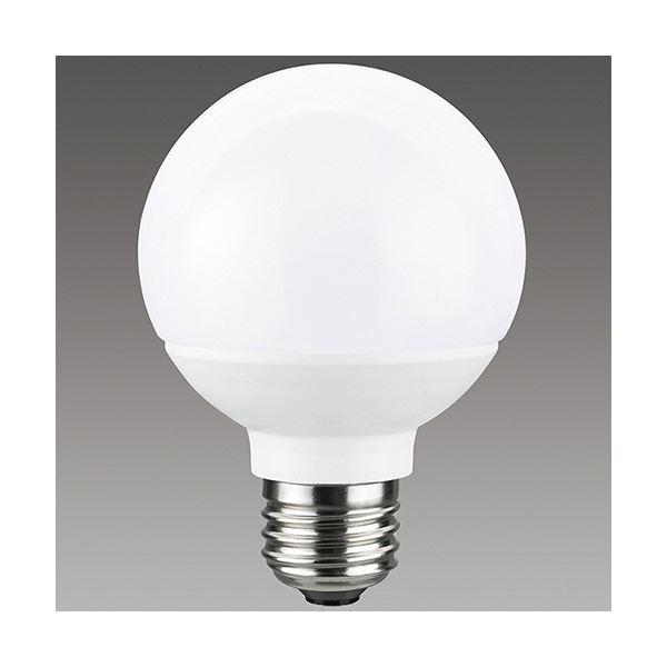 (まとめ) 東芝ライテック LED電球 ボール電球形 E26口金 3.7W 電球色 LDG4L-G/G70/40W/2 1個 〔×5セット〕_1