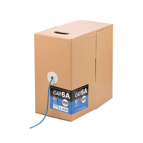 サンワサプライ カテゴリ6A LANケーブルのみ 300m KB-T6A-CB300BL_3