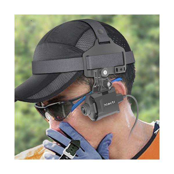 ザクティ 業務用ウェアラブルカメラ頭部装着タイプ CX-WE100 1台の画像