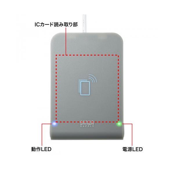 サンワサプライ 非接触型ICカードリーダライタ ADR-MNICU3_4