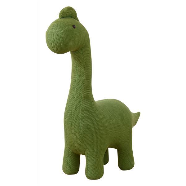 アニマル スツール 〔 ダイナソー グリーン 〕 ファブリック 耐荷重80kg インテリア家具 子ども部屋家具 スプーンミー_1