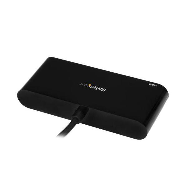 StarTech.com USB-C接続ギガビット有線LANアダプタ 3ポートUSB3.0ハブ搭載 ブラック US1GC303APD1個_3