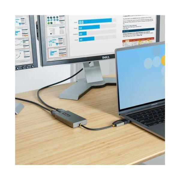 StarTech.com ディスプレイアダプター USB-C＆USB-A接続 デュアルディスプレイ 11cm グレー107B-USB-HDMI 1個_4